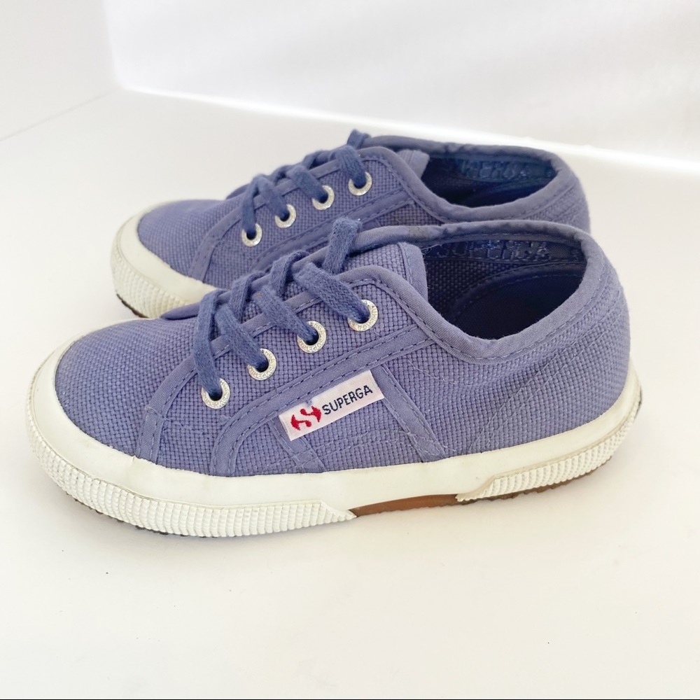 Superga boys toddler periwinkle blue sneakers 9.5